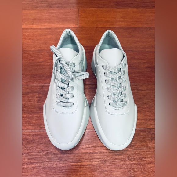 FEAR OF GOD Men's Aerobic Low top Leather Sneakers color: taupe Eu 46 US 13 - Picture 8 of 17